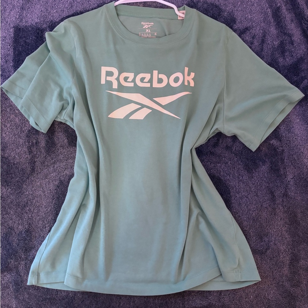 Reebok Green Crewneck Tee
